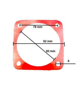 Těsnění víčka filtru olejové mlhy pro BUSCH + old pump