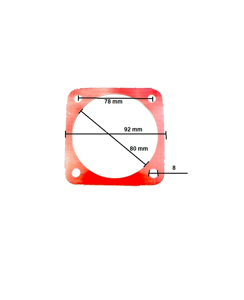 Těsnění víčka filtru olejové mlhy pro BUSCH + old pump